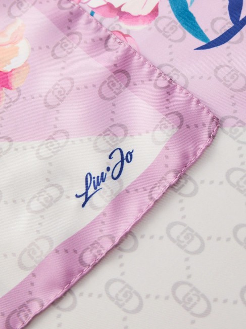 FLOWER CORNER Foulard rose - Écharpes