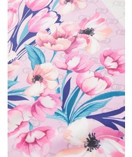 LIUJO FLOWER CORNER Foulard rose - Écharpes - 4