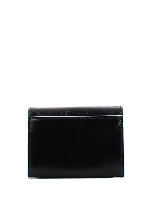 PIQUADRO Portefeuille compact en cuir Noir - Portefeuilles Homme