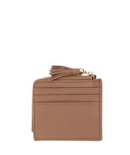 COCCINELLE TASSEL Porte-cartes zipp&eacute; en cuir martel&eacute; peaux - Portefeuilles Femme - 2