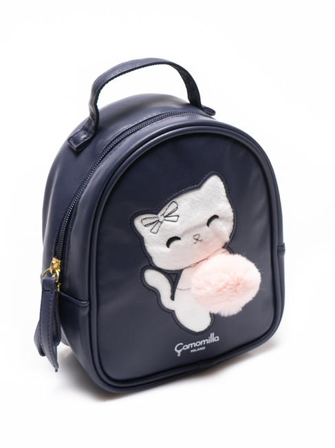 FURRY POM POM Mini sac &agrave; dos Bluedeep - Sacs &agrave; dos pour l'&Eacute;cole & les Loisirs