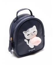 CAMOMILLA FURRY POM POM Mini sac &agrave; dos Bluedeep - Sacs &agrave; dos pour l'&Eacute;cole & les Loisirs - 2