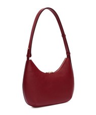 FURLA GOCCIA Sac bandouli&egrave;re en cuir martel&eacute; CERISE d - Sacs pour Femme - 2