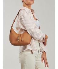 FURLA GOCCIA Sac bandoulière en cuir martelé Brandy - Sacs pour Femme - 6