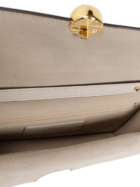 SFERA Sac bandoulière, sac bandoulière en cuir vanille - Sacs pour Femme