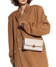 FURLA SFERA Sac bandoulière, sac bandoulière en cuir vanille - Sacs pour Femme - 6