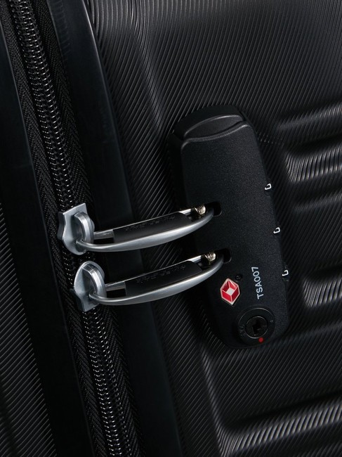 FLASHLINE Chariot à bagages à main ombre noire - Valises cabine