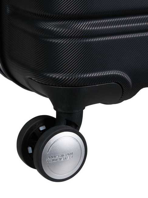 FLASHLINE Chariot à bagages à main ombre noire - Valises cabine