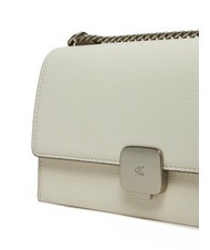 CALVIN KLEIN CK JEANS FORGED LOCK  Mini sac &agrave; bandouli&egrave;re Tofu - Sacs pour Femme - 3