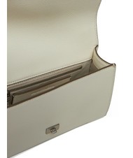 CALVIN KLEIN CK JEANS FORGED LOCK  Mini sac &agrave; bandouli&egrave;re Tofu - Sacs pour Femme - 4