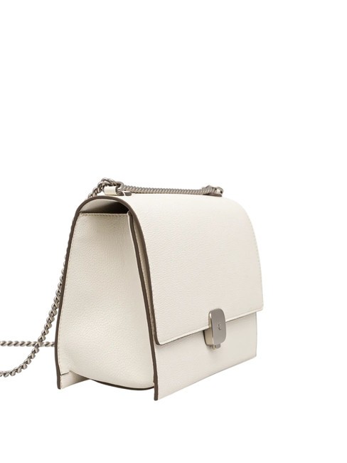 CK JEANS FORGED LOCK M Sac &agrave; bandouli&egrave;re Tofu - Sacs pour Femme