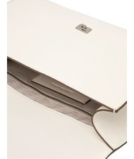 CALVIN KLEIN CK JEANS FORGED LOCK M Sac &agrave; bandouli&egrave;re Tofu - Sacs pour Femme - 5