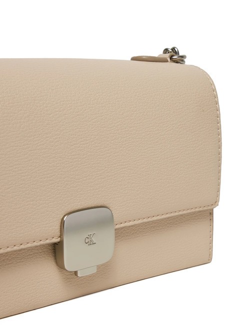 CK JEANS FORGED LOCK  Mini sac à bandoulière poussière de rose - Sacs pour Femme