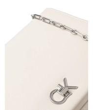CALVIN KLEIN CK CONV CHAIN Sac &agrave; bandouli&egrave;re convertible, sac crossbody sel de mer - Sacs pour Femme - 4