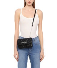 LOVE MOSCHINO QUILTED Petit sac bandoulière po00bx - Sacs pour Femme - 5