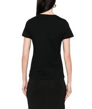 PINKO BUSSOLOTTO T-shirt avec logo limousine noire - T-shirt - 3