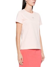 PINKO BUSSOLOTTO T-shirt avec logo brun rose pâle - T-shirt - 2