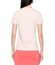 PINKO BUSSOLOTTO T-shirt avec logo brun rose pâle - T-shirt - 3