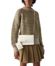 LIUJO MANHATTAN Sac bandoulière avec pochette crème - Sacs pour Femme - 6