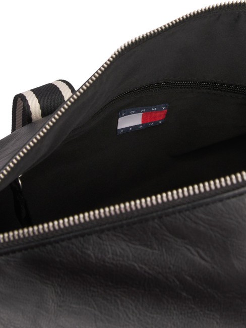 TOMMY JEANS CITY COLLEGE Sac de sport avec bandoulière le noir - Sacs de voyage