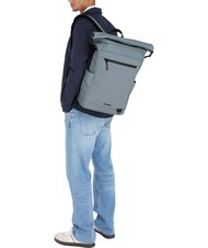 TOMMY HILFIGER TH SEASONAL Sac à dos à roulettes goudron gris - Sacs à dos pour ordinateur portable - 6