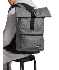 TOMMY HILFIGER TOMMY JEANS ESSENTIAL DAILY  Sac à dos à roulettes gris zinc - Sacs à dos pour ordinateur portable - 4