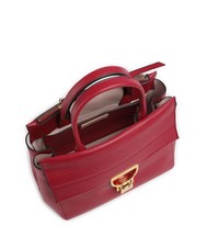 COCCINELLE ARLETTIS Sac &agrave; main en cuir martel&eacute; sangria - Sacs pour Femme - 4