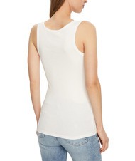 GUESS CHENILLE LOGO  Haut en coton blanc pur - T-shirt - 2