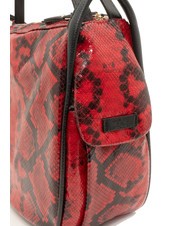 LESAC TRIO Sac à dos en cuir de python St python rouge - Sacs pour Femme - 7