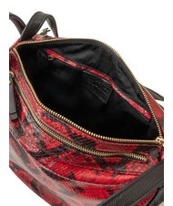 LESAC TRIO Sac à dos en cuir de python St python rouge - Sacs pour Femme - 8