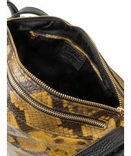 LESAC TRIO Sac à dos en cuir de python St python marron - Sacs pour Femme - 8