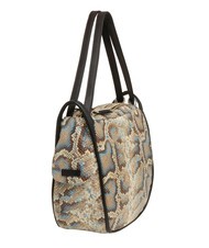 LESAC TRIO Sac à dos en cuir de python St python gris - Sacs pour Femme - 3
