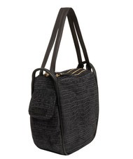 LESAC TRIO Sac à dos St en cuir de coco noir26 - Sacs pour Femme - 3