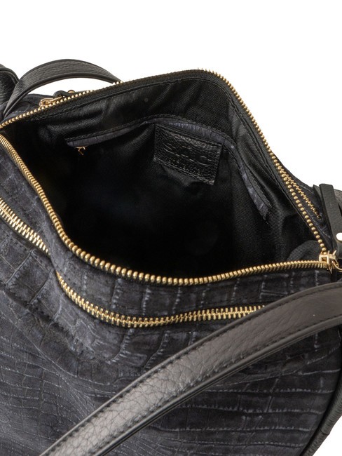 TRIO Sac à dos St en cuir de coco noir26 - Sacs pour Femme