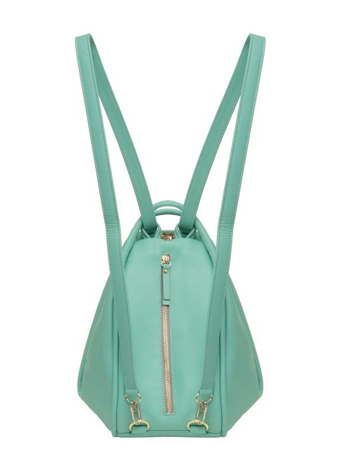 TRIO Sac à dos en cuir nappa vert sauge clair - Sacs pour Femme