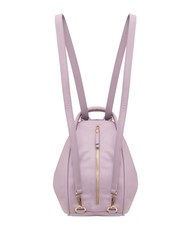 LESAC TRIO Sac à dos en cuir nappa lilas - Sacs pour Femme - 2