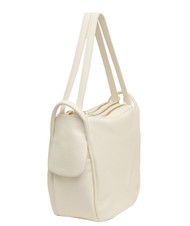 LESAC TRIO  Sac à dos en cuir martelé blanc - Sacs pour Femme - 3