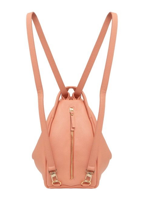 TRIO  Sac à dos en cuir martelé rose antique - Sacs pour Femme