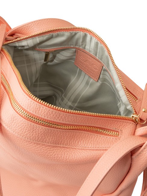TRIO  Sac à dos en cuir martelé rose antique - Sacs pour Femme