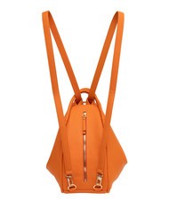 LESAC TRIO  Sac à dos en cuir martelé orange - Sacs pour Femme - 2