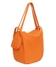 LESAC TRIO  Sac à dos en cuir martelé orange - Sacs pour Femme - 3