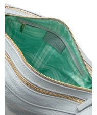 LESAC TRIO  Sac à dos en cuir martelé bleu poudre - Sacs pour Femme - 8