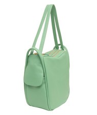 LESAC TRIO  Sac à dos en cuir martelé vert - Sacs pour Femme - 3