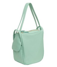 LESAC TRIO  Sac à dos en cuir martelé vert aqua clair - Sacs pour Femme - 3