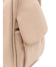 LESAC TRIO  Sac à dos en cuir martelé rose - Sacs pour Femme - 3