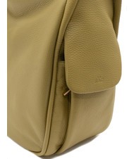 LESAC TRIO  Sac à dos en cuir martelé moutarde - Sacs pour Femme - 7