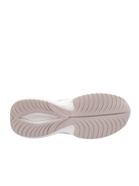 ARIEL Baskets avec détails miroir blanc/argent - Chaussures Femme