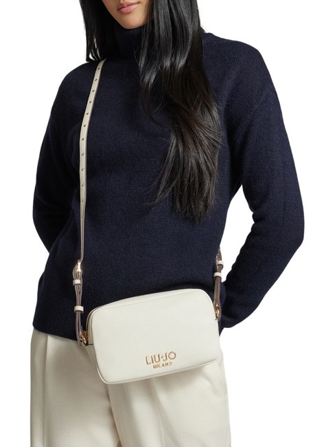 EVRIM Sac de chambre Case avec clous crème - Sacs pour Femme