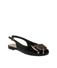 PINKO MAGGY Ballerines brillantes à bride arrière limousine noire - Chaussures Femme - 3