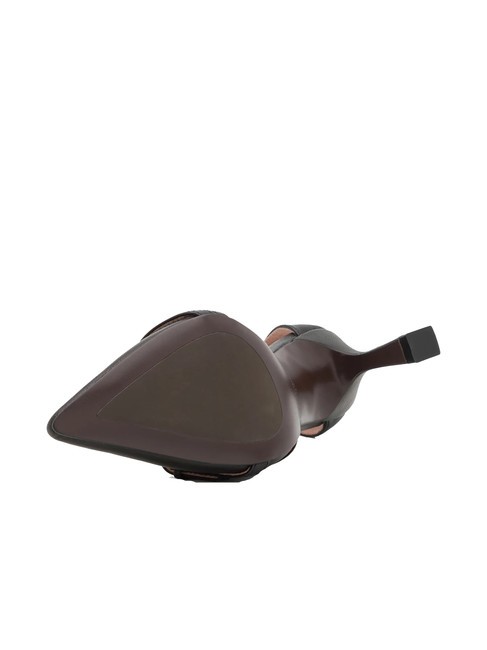 FERNANDA Escarpins en cuir à brides Noir - Chaussures Femme